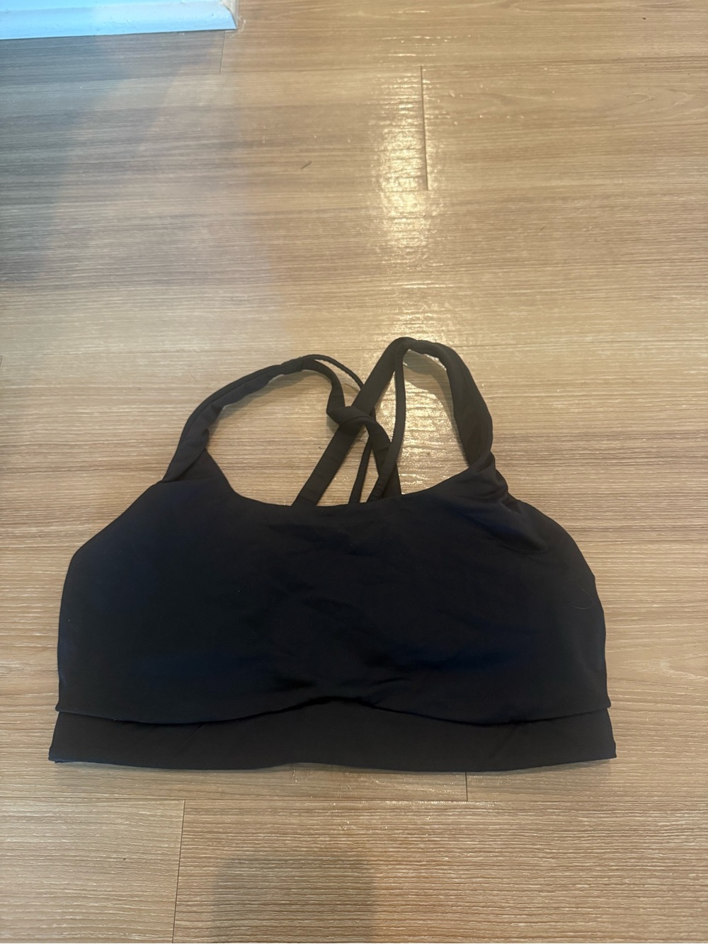 Lulu Lemon Black Strappy Women's Bralette